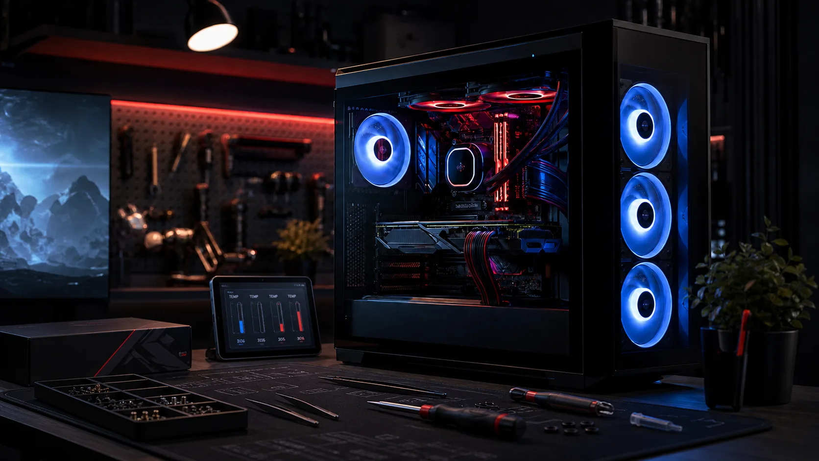Custom gaming PC build